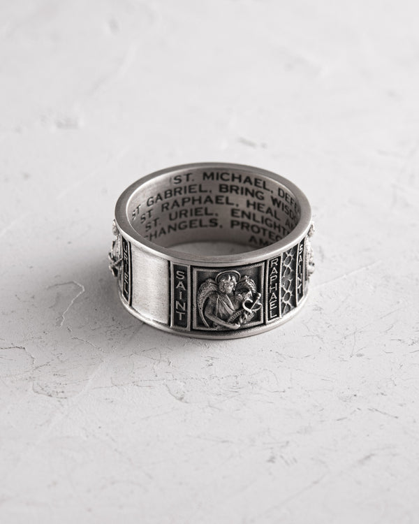 Bague en argent Protection des Archanges