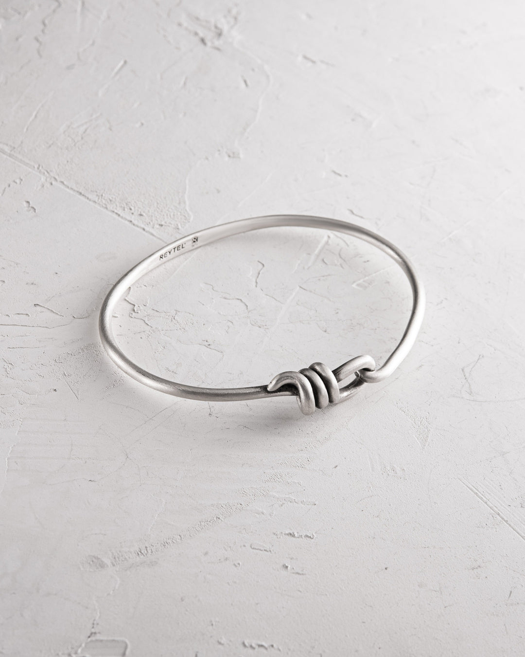 Silver bangle BOUCLE