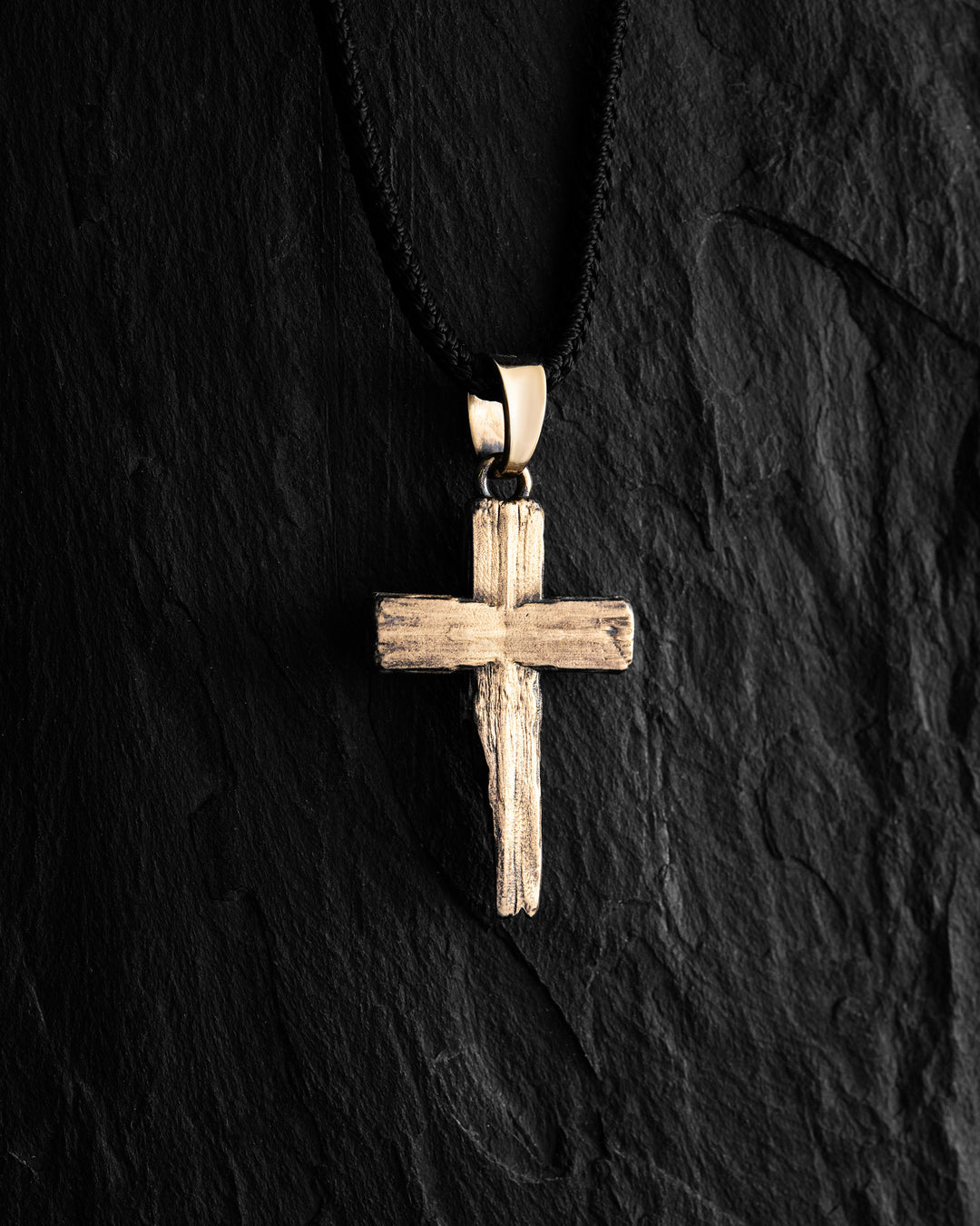 Cross TITLES CRUCIS (14k yellow gold)