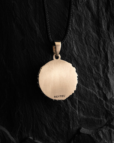 Pendant ANGEL AND DEMON (14k yellow gold)