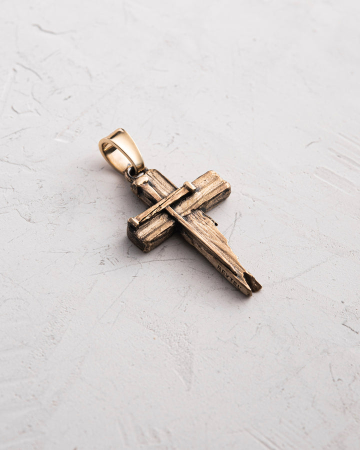 Cross TITLES CRUCIS (14k yellow gold)