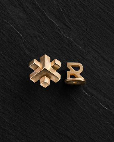 Mono earring REDEL (14k yellow gold)