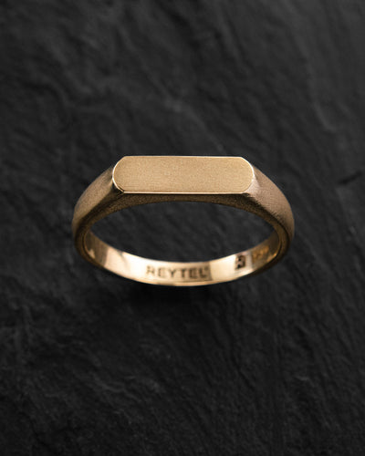 Ring STROM (14k yellow gold)
