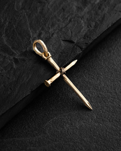 Cross TROGEN (14k yellow gold)
