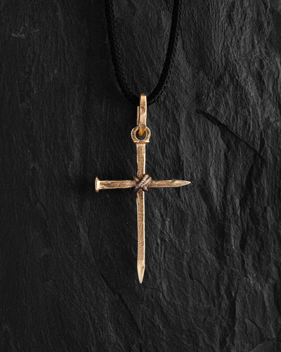 Cross TROGEN (14k yellow gold)
