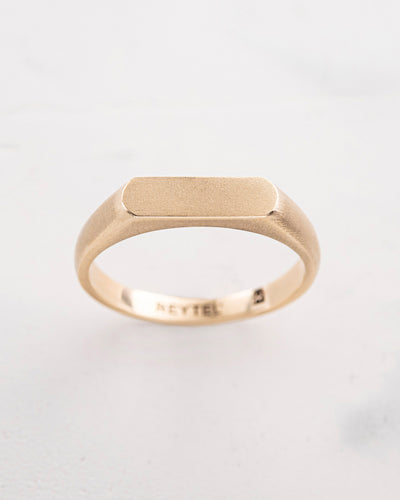 Ring STROM (14k yellow gold)