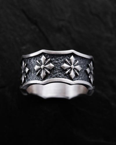 Silver ring CUSTOS