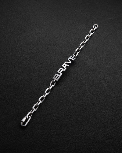 Silver bracelet BRAVE