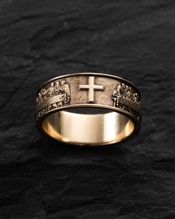 Ring DA VINCI’S LEGACY (14k yellow gold)