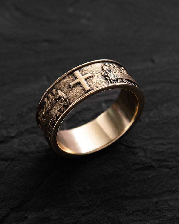 Ring DA VINCI’S LEGACY (14k yellow gold)