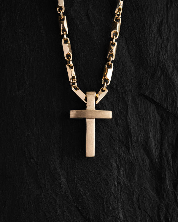 Cross MINIMAL (14k yellow gold)