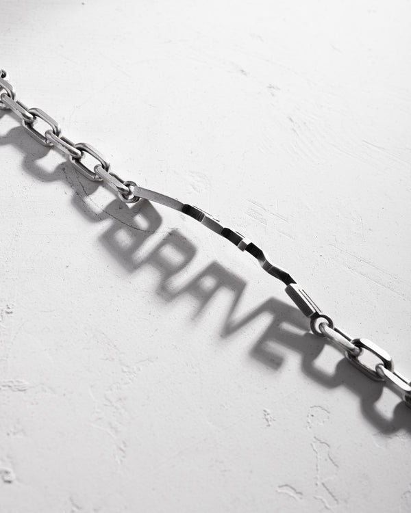 Silver bracelet BRAVE