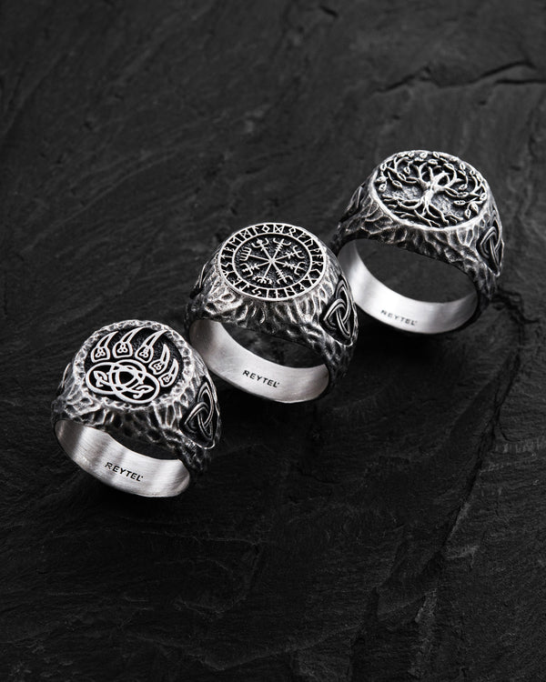 Silver ring YGGDRASIL - TREE OF LIFE