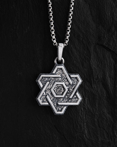 Silver pendant STAR OF DAVID