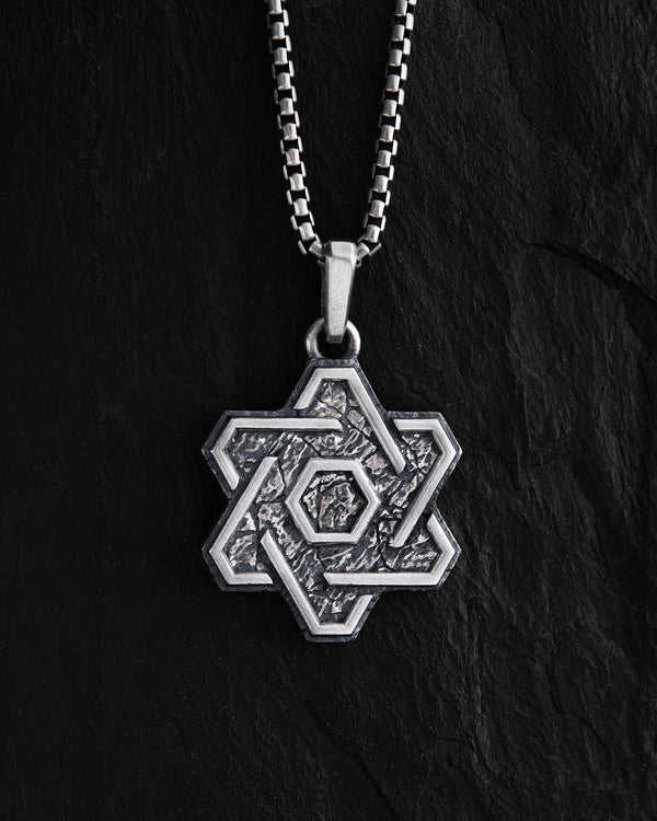Silver pendant STAR OF DAVID