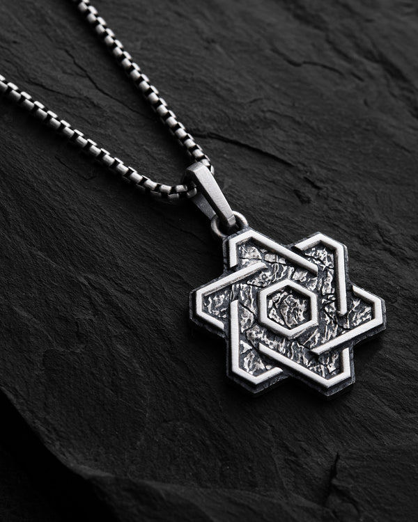 Silver pendant STAR OF DAVID