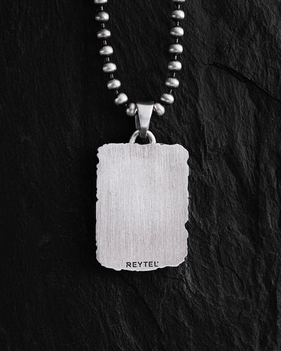 Silver pendant ADAM and EVA