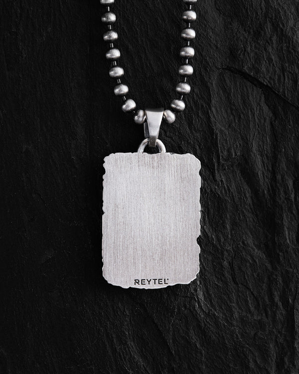 Silver pendant ADAM and EVA