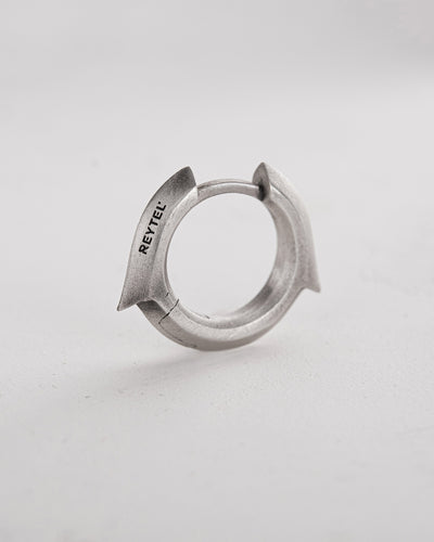 Silver hoop earring IGNEO