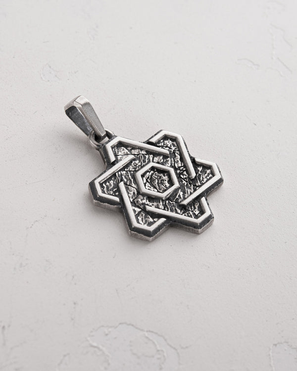 Silver pendant STAR OF DAVID