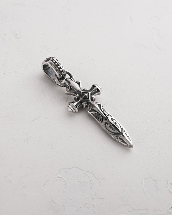 Silver pendant DAGGER