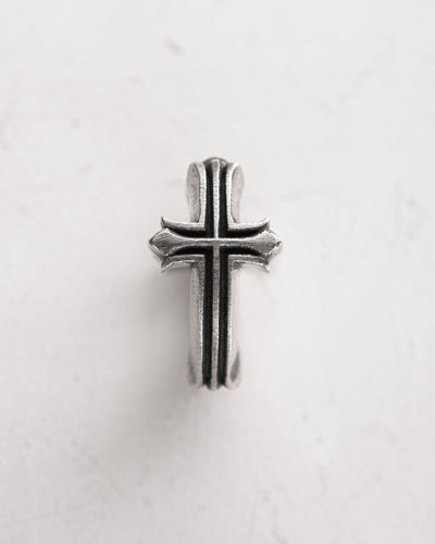 Silver hoop earring VERITA