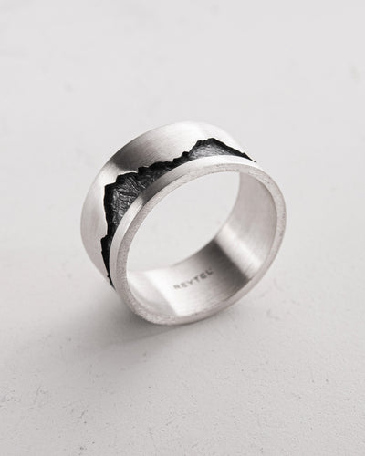 Silver ring MOUNTAINS