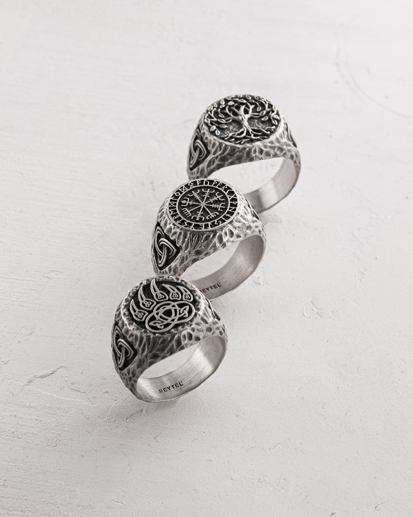 Silver ring YGGDRASIL - TREE OF LIFE