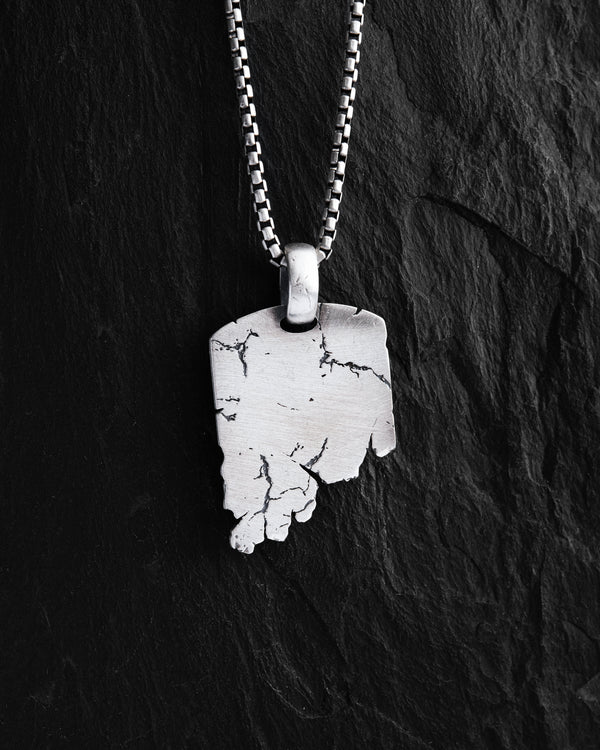 Silver pendant BROT. MEMENTO MORI