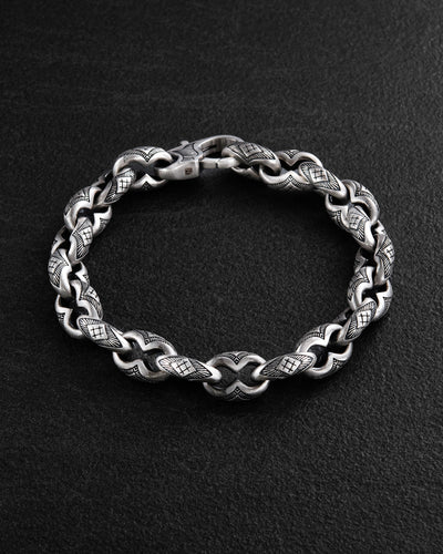 Silver bracelet VALOR