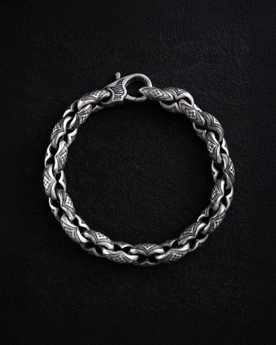 Silver bracelet VALOR