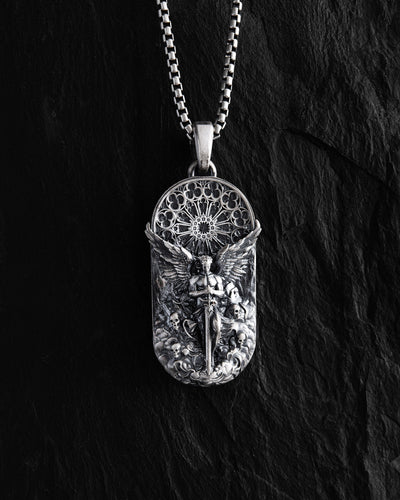 Silver pendant SAINT MICHAEL