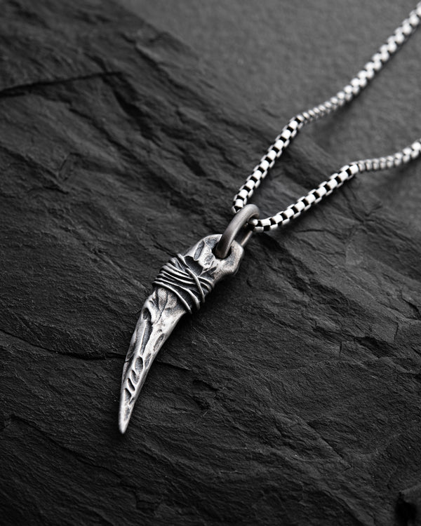 Pendentif en argent FANG