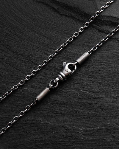 Pendentif en argent IGNITE avec chaîne