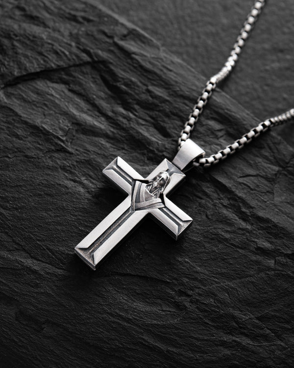 Croix en argent CRISTO REDENTOR