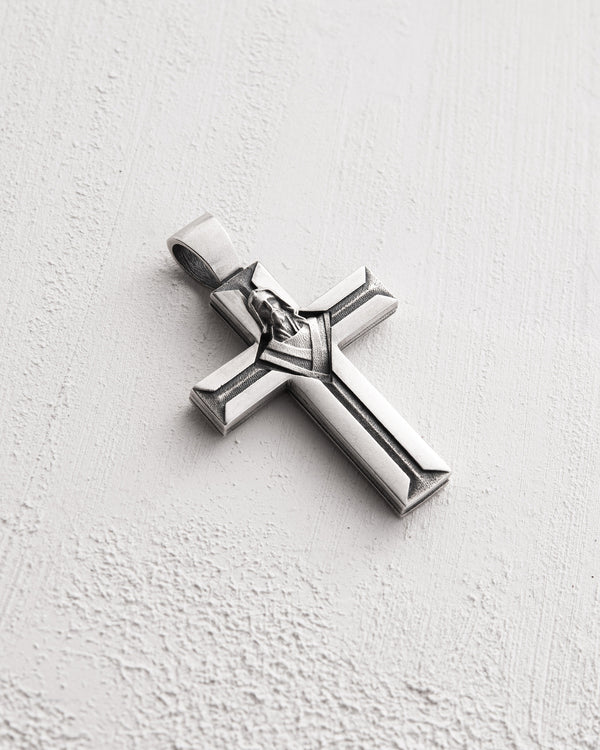 Croix en argent CRISTO REDENTOR