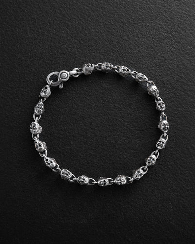 Bracelet en argent VISAGES