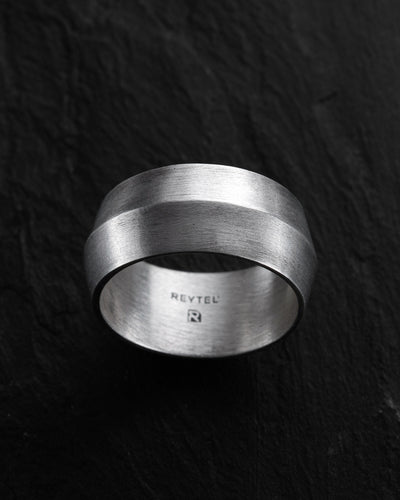 Bague en argent CRÊTE