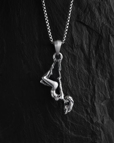 Pendentif en argent SHIBARI FILLE