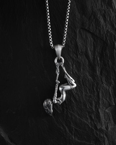 Pendentif en argent SHIBARI FILLE