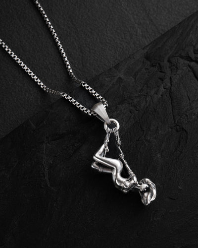 Pendentif en argent SHIBARI FILLE