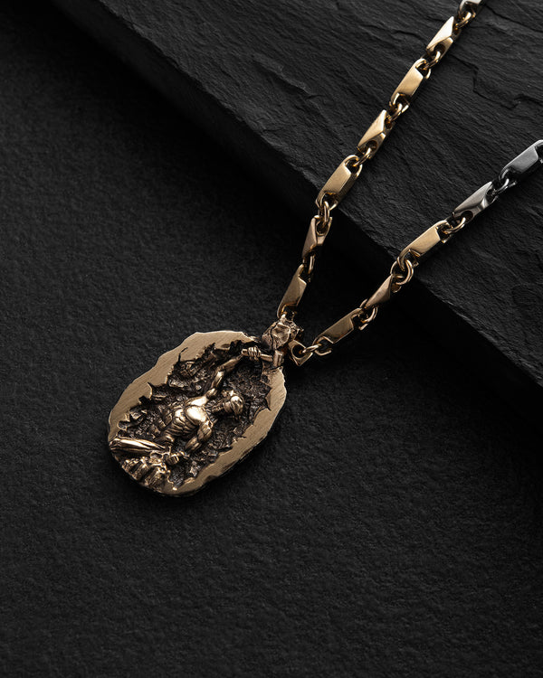 Anhänger SELFMADE (14k Gelbgold)