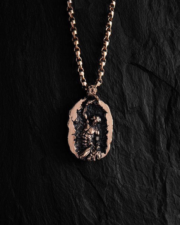 Pendentif SELFMADE (or rose 14 carats)