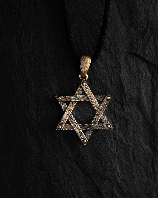 Pendentif MAGEN DAVID (or jaune 14 carats)