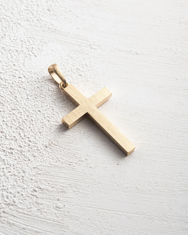 Kreuz KRUIS MINIMAL (14 Karat Gelbgold)