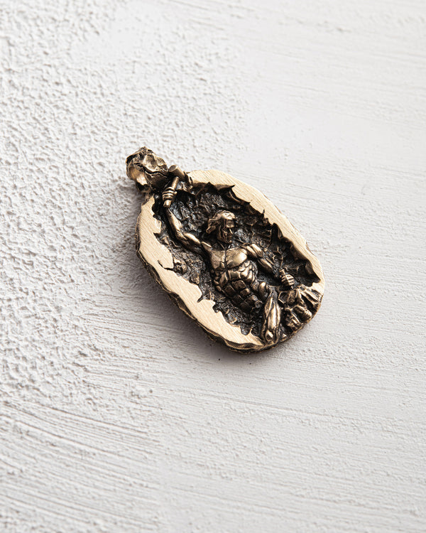 Anhänger SELFMADE (14k Gelbgold)