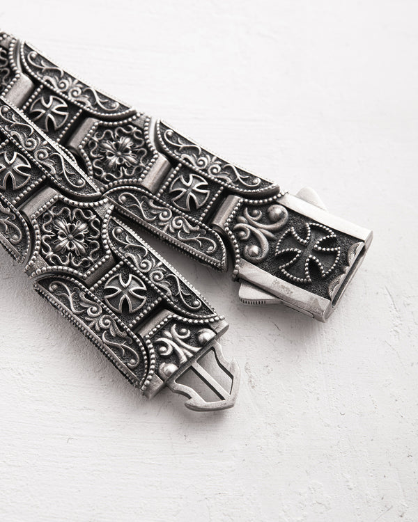 Silberarmband TEMPLERKREUZ