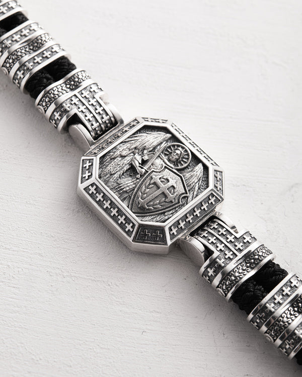Silberarmband HEILIGER MICHAEL