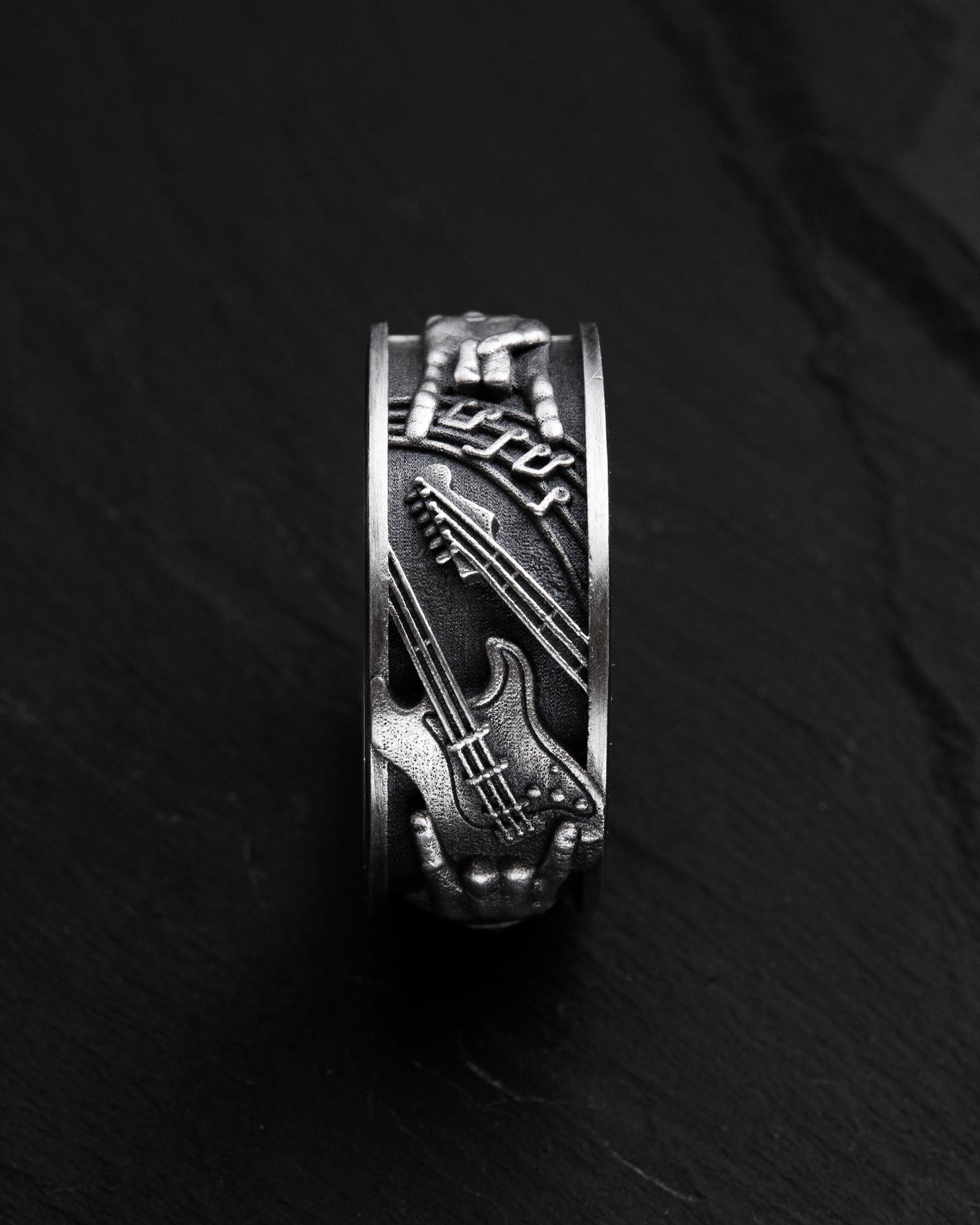 Silver ROCK 'N' ROLL ring. Price $119.99. Buy in Washington and the USA ...