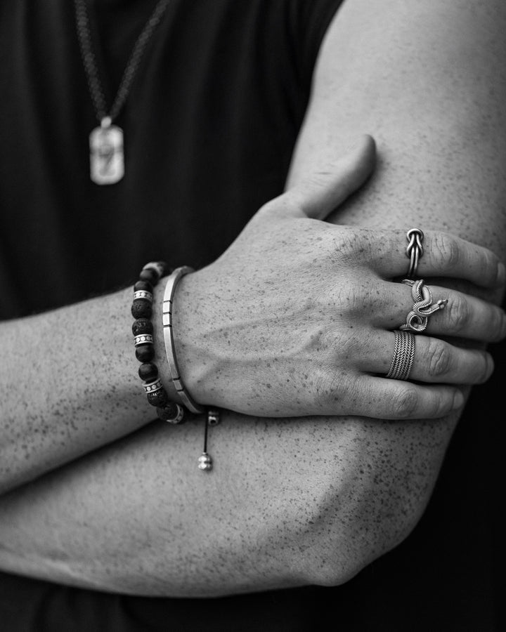 Silver ring  JÖRMUNGANDR
